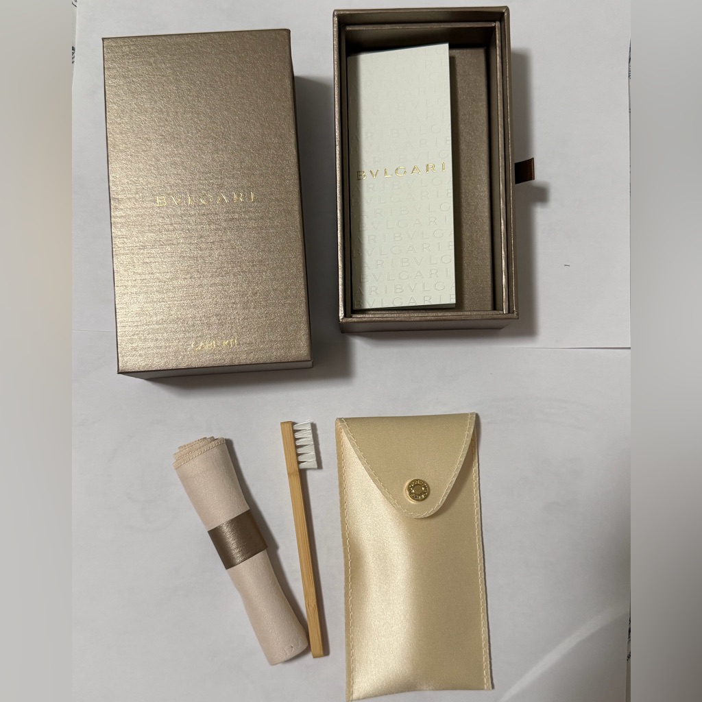 Bulgari Care Kit Cleaning Kit Pouch